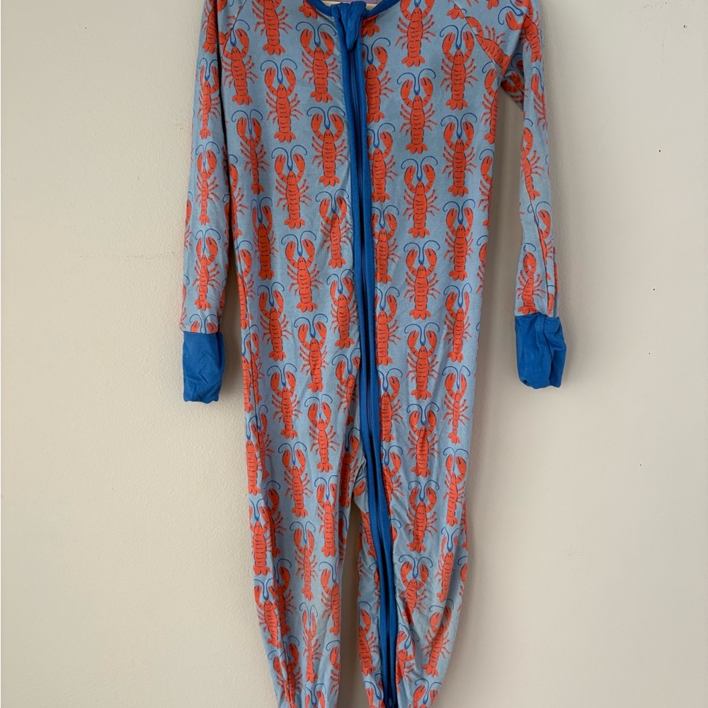 Poppy Kids Co. Lobster Print Pajamas